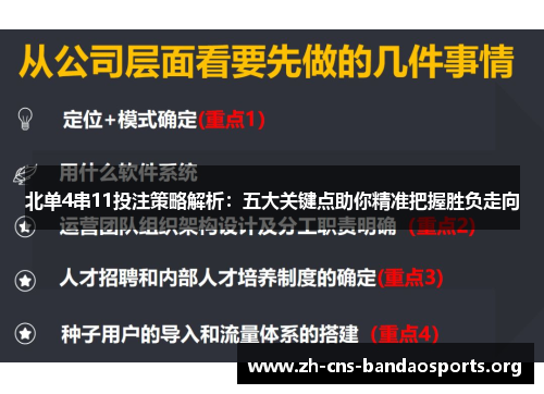 北单4串11投注策略解析：五大关键点助你精准把握胜负走向